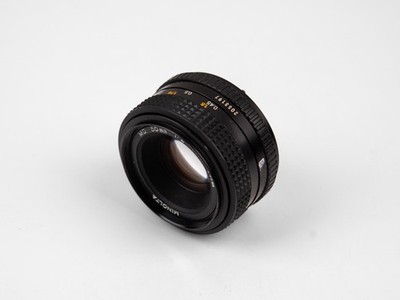Minolta MD 50mm f/2 Manual Focus Prime Lens Vintage SLR Film