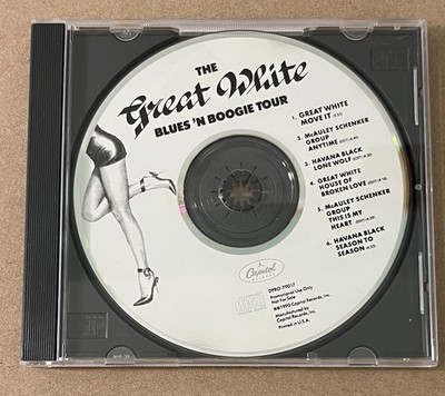 THE GREAT WHITE Blues N Boogie Tour McAULEY SCHENKER GROUP HAVANA BLACK CD *NEW!