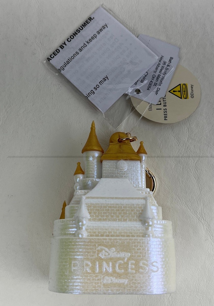 Bath & Body Works Disney Princess Castle Light Up Keychain Hand