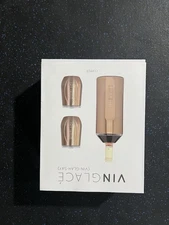 Vinglace Copper Wine Chiller Gift Set Portable Vacuum Sealed Double Insulated