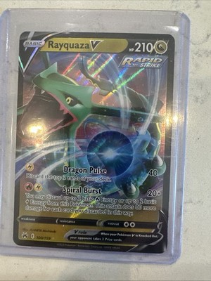 Rayquaza V 100/159 Crown Zenith Holo