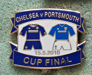 Chelsea v Portsmouth F.A. Cup Final 2010 Kit Badge