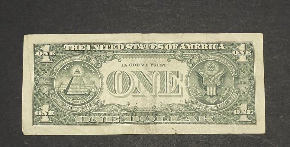 2017A $1 Dollar Star Note With Serial Number F09702571* | eBay
