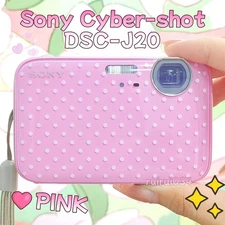 Sony Cyber-shot DSC-J20 Pink16.1MP 4x Optical Zoom Digital Camera English