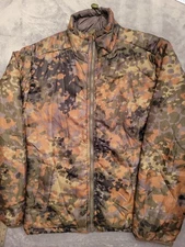 Mil Tec Sturm Thermal Jacket Men Small Reversible Camouflage German Military
