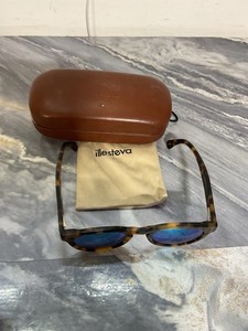 Illesteva leonard sunglasses c.123 cream marble stripe UNISEX, with case, Italy. Illesteva Leonard | eBay main image 3