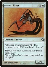 LP - Foil - Armor Sliver - 16 - Premium Deck Series: Slivers