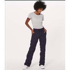 Lululemon Dance Studio Pant III Regular Lined 32 Midnight Navy 12