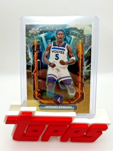 2025 Topps Chrome Anthony Edwards Base (RAW)
