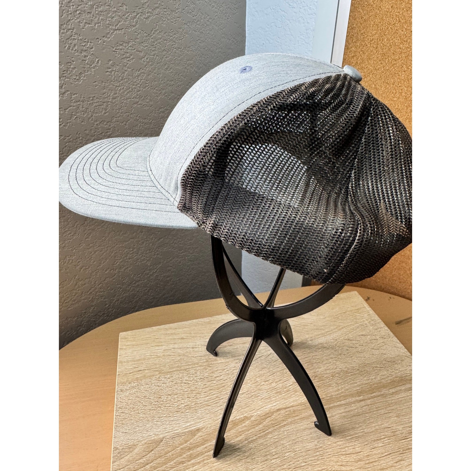 Gray Bird Trucker Hat - image 2