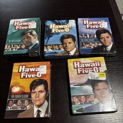 Hawaii Five-O Seasons 1-5 DVD s.Starring Jack Lord-Original Series! Fast Shippin