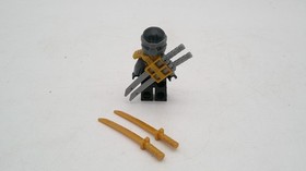 LEGO Minifigure Ninjago 70604 Cole Ghost Headwrap Skybound w/ Swords