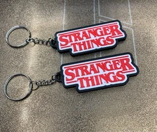 Stranger Things Inspired Keychain 3d Printed