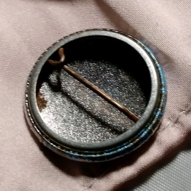Blue Bones "Age" Music Theme Pinback Button Band Button Pin Badge