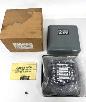 B/W Controls Liquid Level Control 1500-G-L2-S8 240 Volt w/ Type 1 Enclosure read
