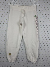 Victorias Secret VINTAGE y2k Property of PINK 86 Peace JOGGERS Sweatpants XS