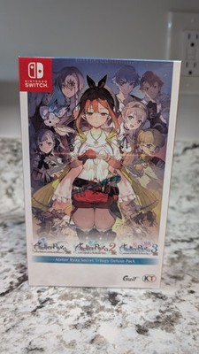 Atelier Ryza Secret Trilogy Deluxe Pack DX Nintendo Switch Brand new 
