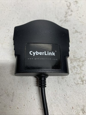 CyberLink branded adapter connect older hardware parallel port  computer USB.