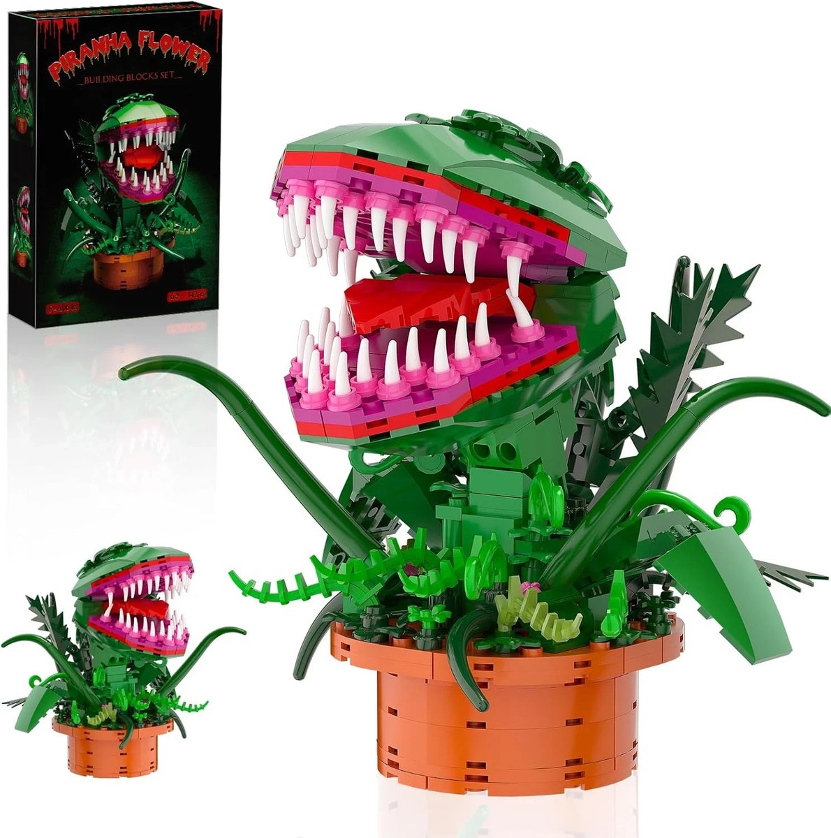 Audrey 2 Piranha Plant Building Toys Little Shop of Horrors