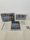 X-Kaliber 2097 Super Nintendo SNES Complete CIB w/ Reg Card + Protective Cover