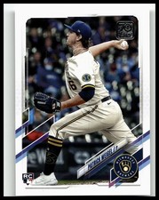 2021 Topps Update #US31 Patrick Weigel Milwaukee Brewers Rookie