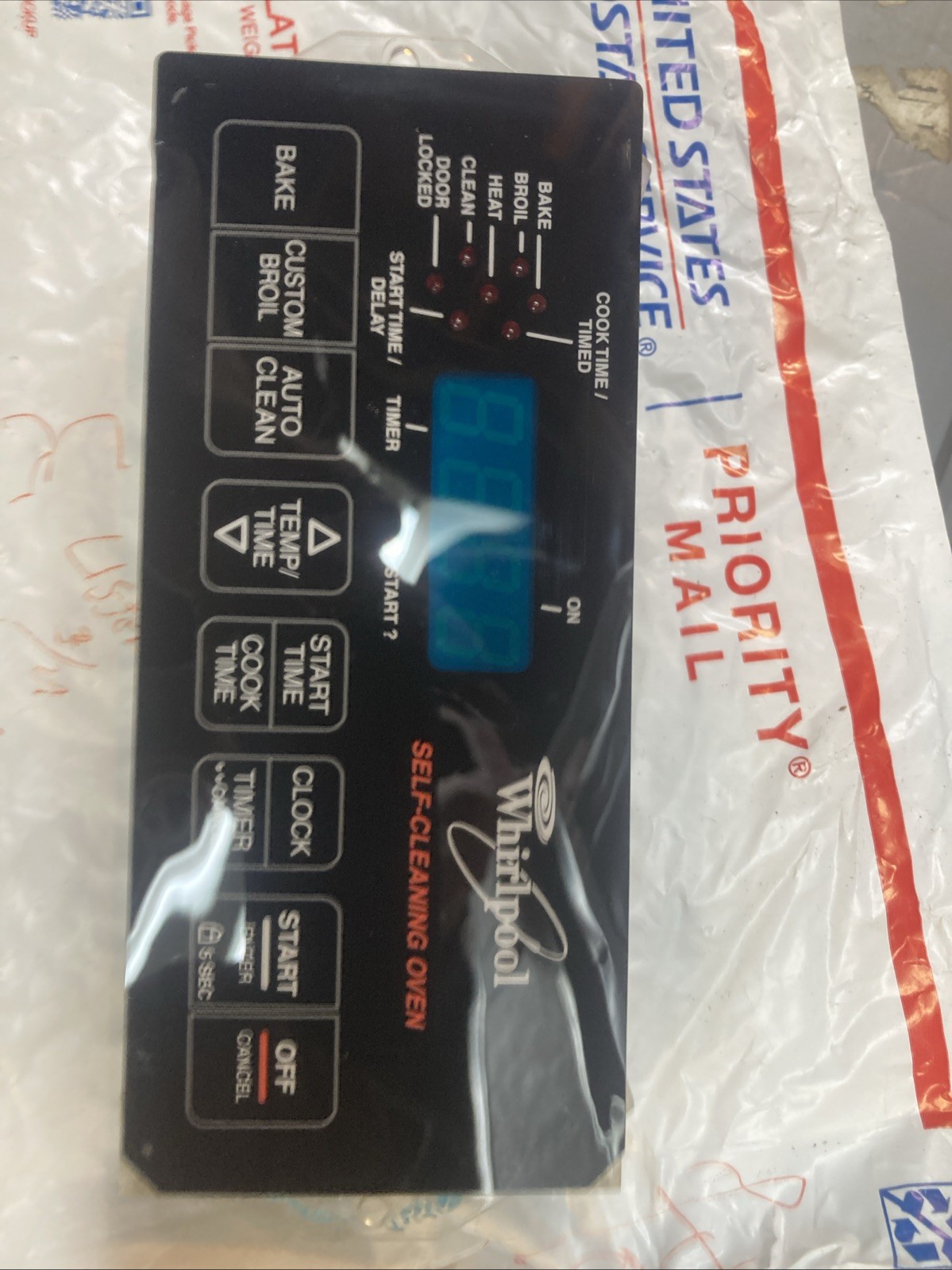 Whirlpool 8053193 6610156 Range Oven Control Board