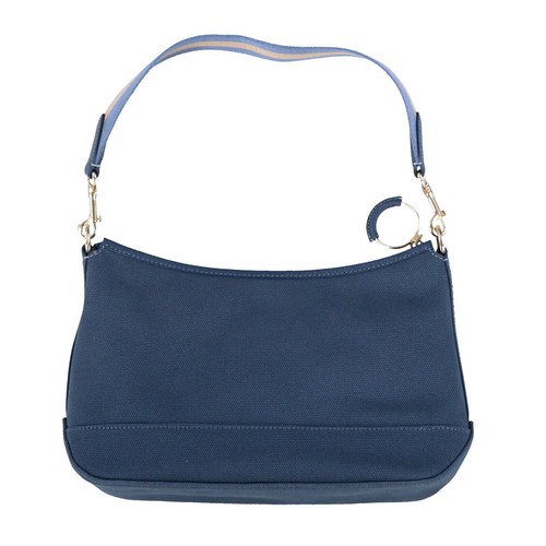 Nuevo bolso de hombro COACH Ellis para mujer en lona desmontable dorado medianoche - Imagen 4 de 5