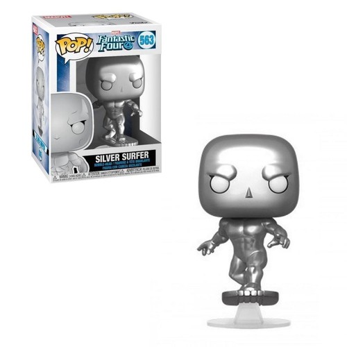 Figura Vinilo Funko POP Marvel Fantastic Four | Silver Surfer - Imagen 3 de 3