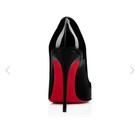 100% AUTH NEW WOMEN LOUBOUTIN PIGALLE FOLLIES BLACK PATENT 100 PUMPS/HEEL US 9.5 — photo 3