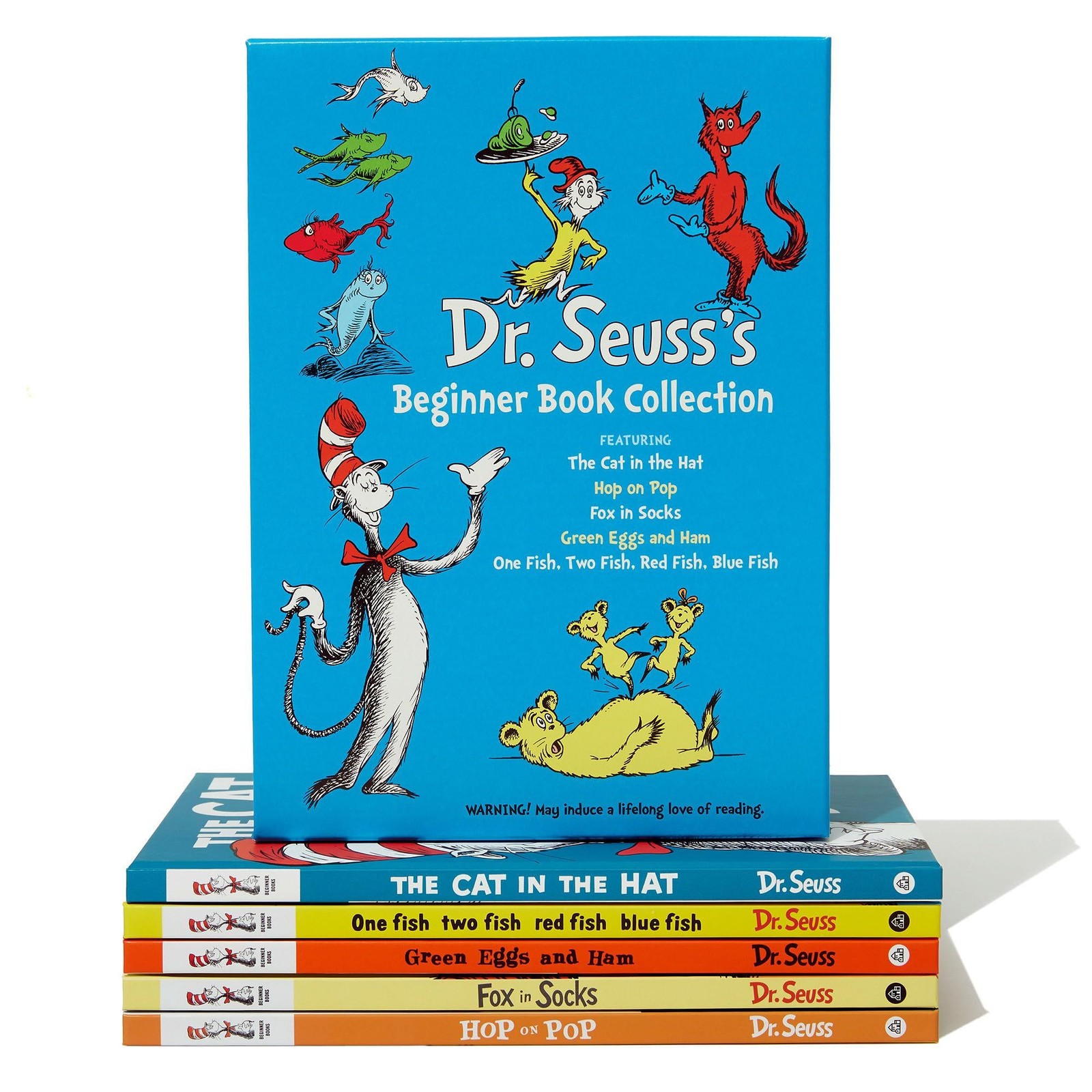 Dr. Seuss's Beginner Book Boxed Set Collection: The Cat in the Hat; One Fish ...