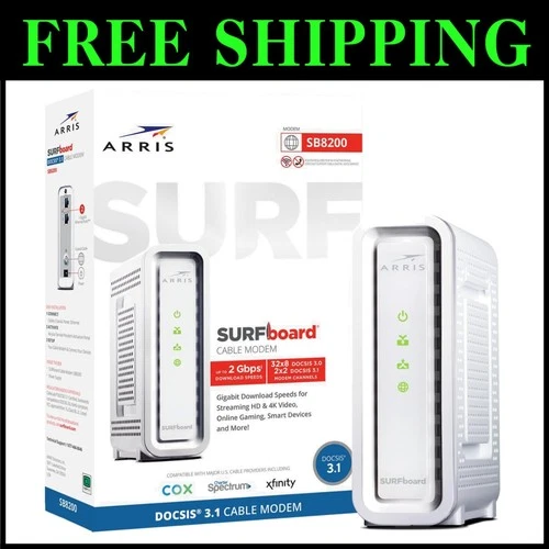 DOCSIS 3.1 Cable Modem | Works with Xfinity, Cox, Spectrum