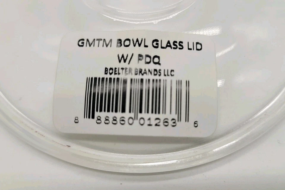 Paquete de 4 tapas de vidrio transparente NFL Gametime para cuencos de cerámica Boelter de 23 oz, redondos de 4 3/8" Foto 3 de 3