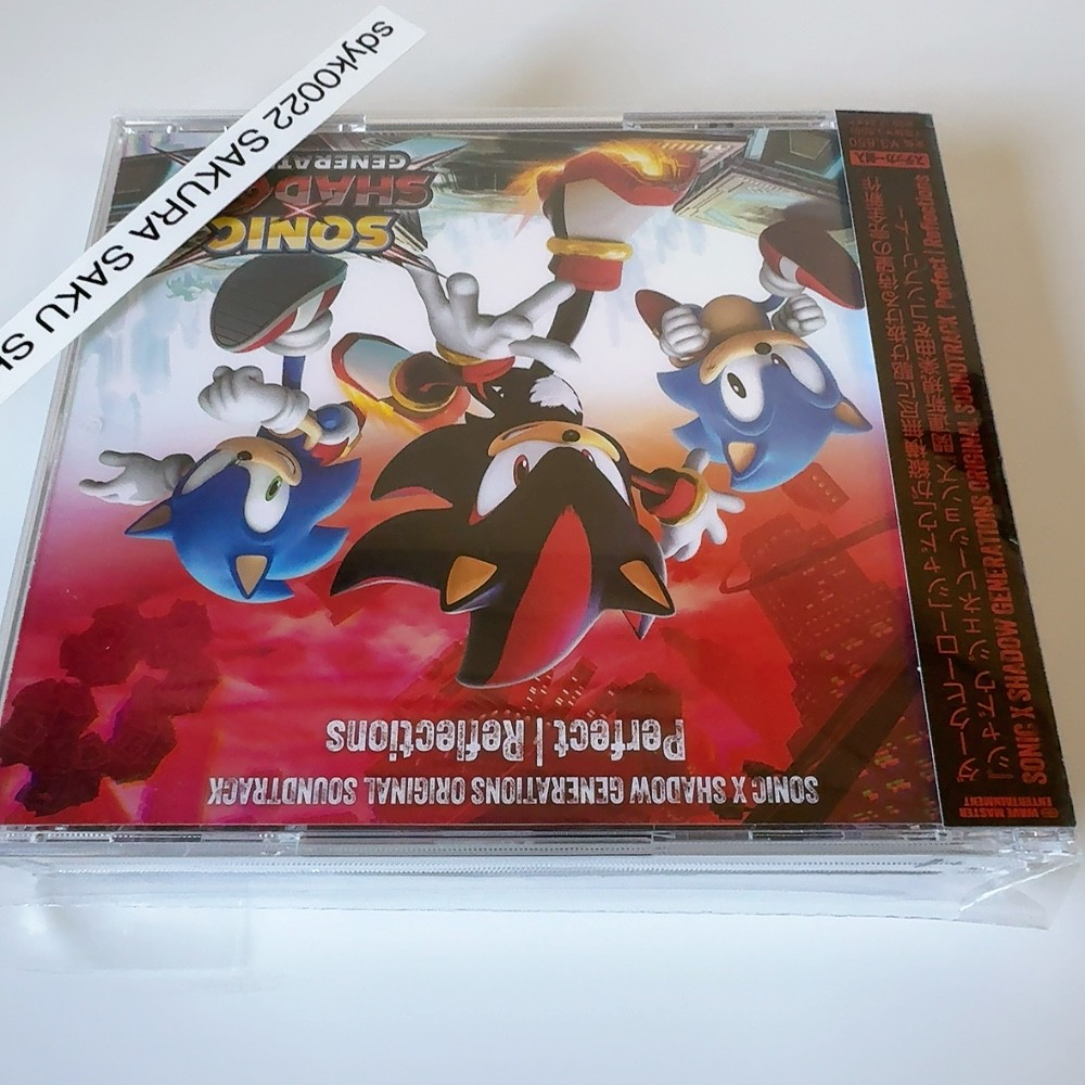 値下げ中SonicGENERATIONS Original Soundtrack Sonic Generations Original Soundtrack FLAC - Blue Blur + Scans