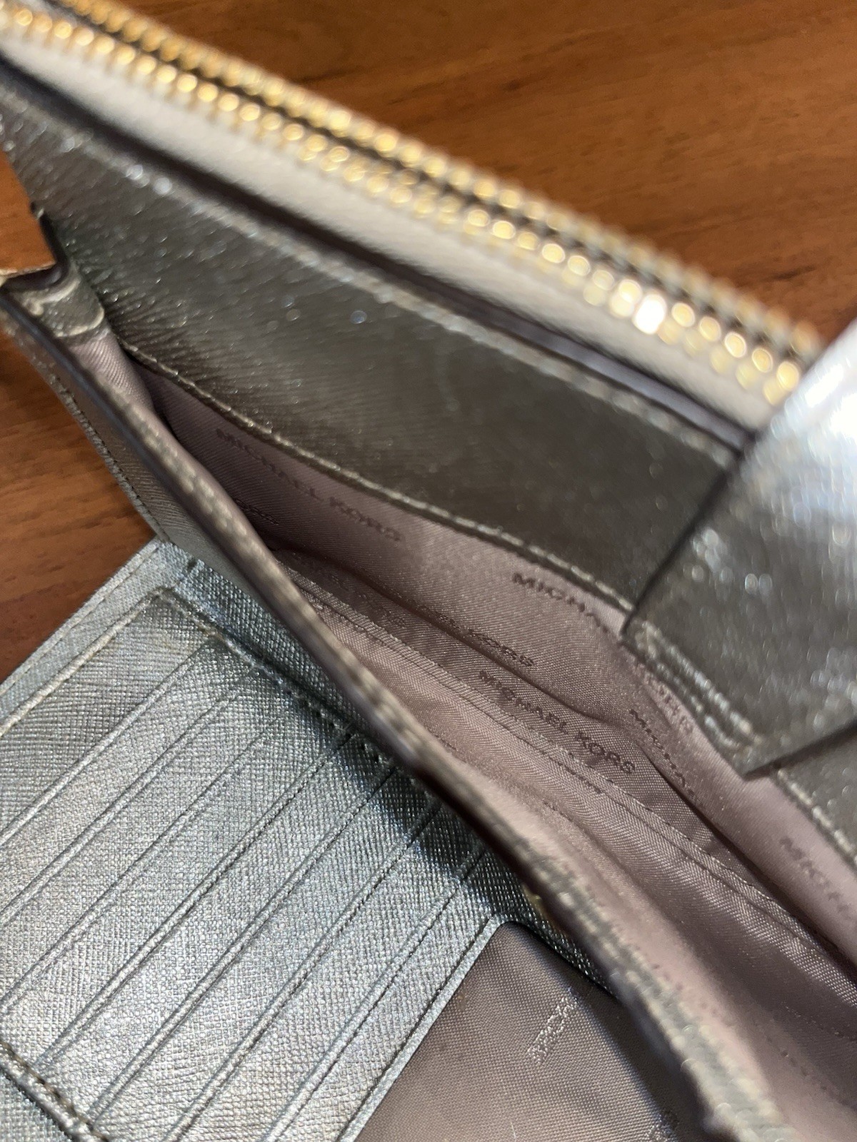 Michael Kors Jet Set Python Leather Lg Flat Phone… - image 6