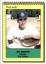 1991 Erie Sailors ProCards #4073 Ken Marrero Puerto Dorado Puerto Rico PR Card