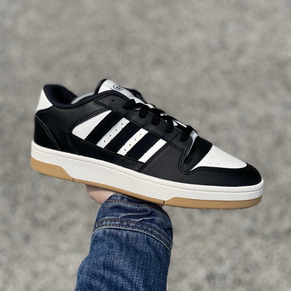 NIB Adidas Break Start Low Women\'s Athletic Shoes Black‎ Size 5 1/2 US MSRP $70 Amazon.com | Adidas Women main image 4