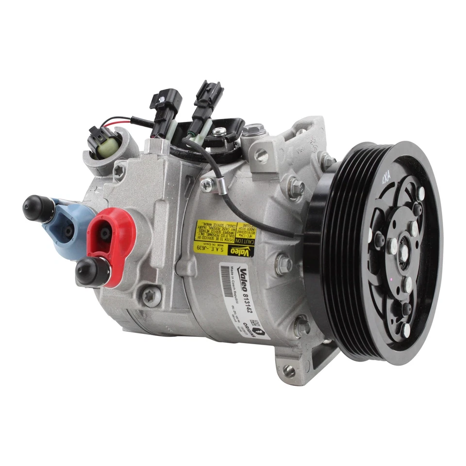 Compresor de aire acondicionado Valeo - Zexel 813142 para Volvo XC90 2007-2014 3,2 L L L6 Foto 2 de 4