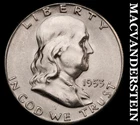1953-S Franklin Half Dollar- Gem Brilliant Uncirculated  #i6267