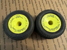Vintage Team Losi Adam Drake Pin Wheels & Pro Line Hole Hot T Tires