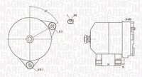 Lichtmaschine Generator Lima Magneti Marelli 063731913010 12V FüR Peugeot Boxer