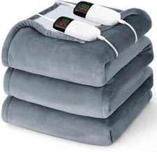 Heated Electric Blanket Queen Size - 84" x 90" Heating Blanket