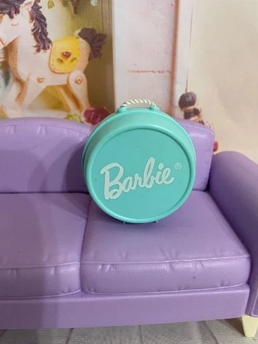 VTG BARBIE CARRY ON PURSE, LUGGAGE  ACCESSORY MATTEL BARBIE