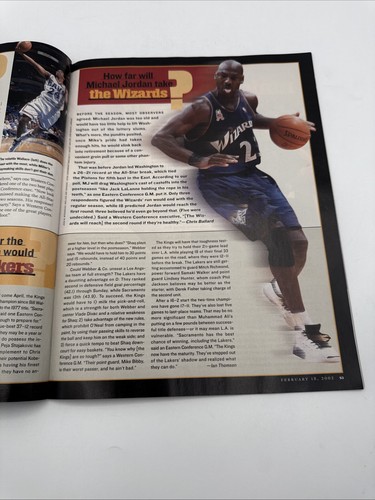 SUPER RARE LeBron James FIRST Sports Illustrated Magazine Cover - Feb. 18, 2002 - Picture 9 of 14