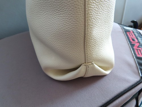 Oroton Margot Rare egg shell Large tote bag shopper ex cond genuine leather bag - Picture 19 of 23