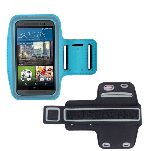 HTC One M9 Protective Strong Armband Cover for Running & Sports - Picture 19 of 45