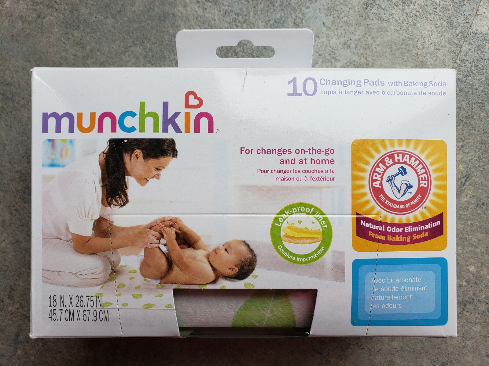 Munchkin Disposable Changing Pads 6 pads left eBay