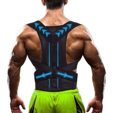 HOT Fajas Ortopedicas Para Hombres e mujer Faja Correctora De Postura La Espalda