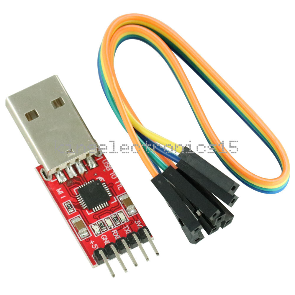 New USB 2.0 to TTL UART 5PIN Module Serial Converter CP2102 STC PRGMR ...
