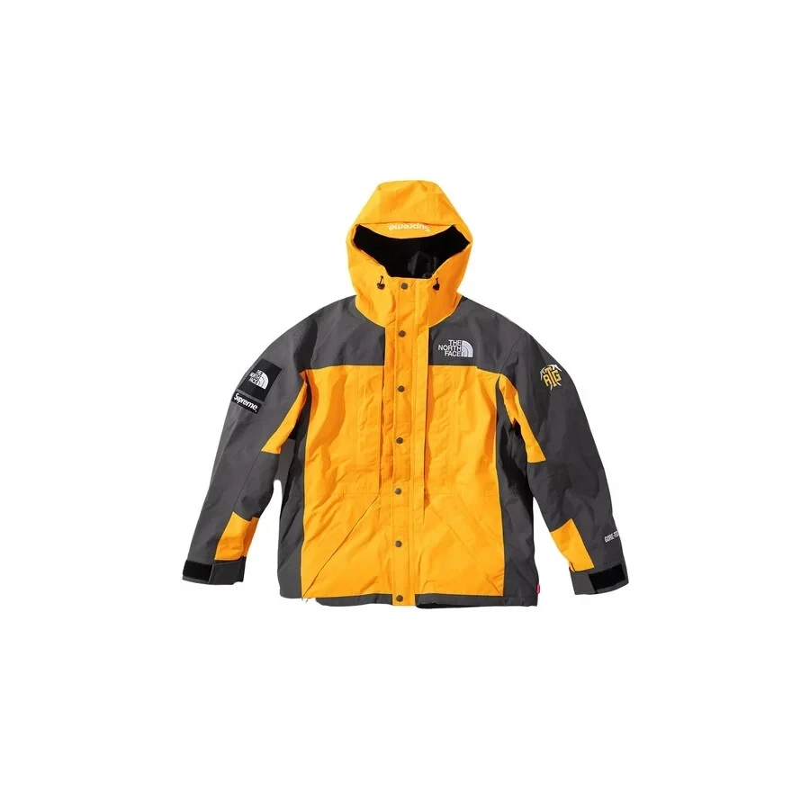 Veste Supreme The North Face SS20 RTG Gore Tex or jaune noir gris taille moyenne