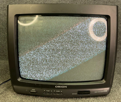 Orion TV1326BW 13 Inch CRT Color Gaming Television Retro TV